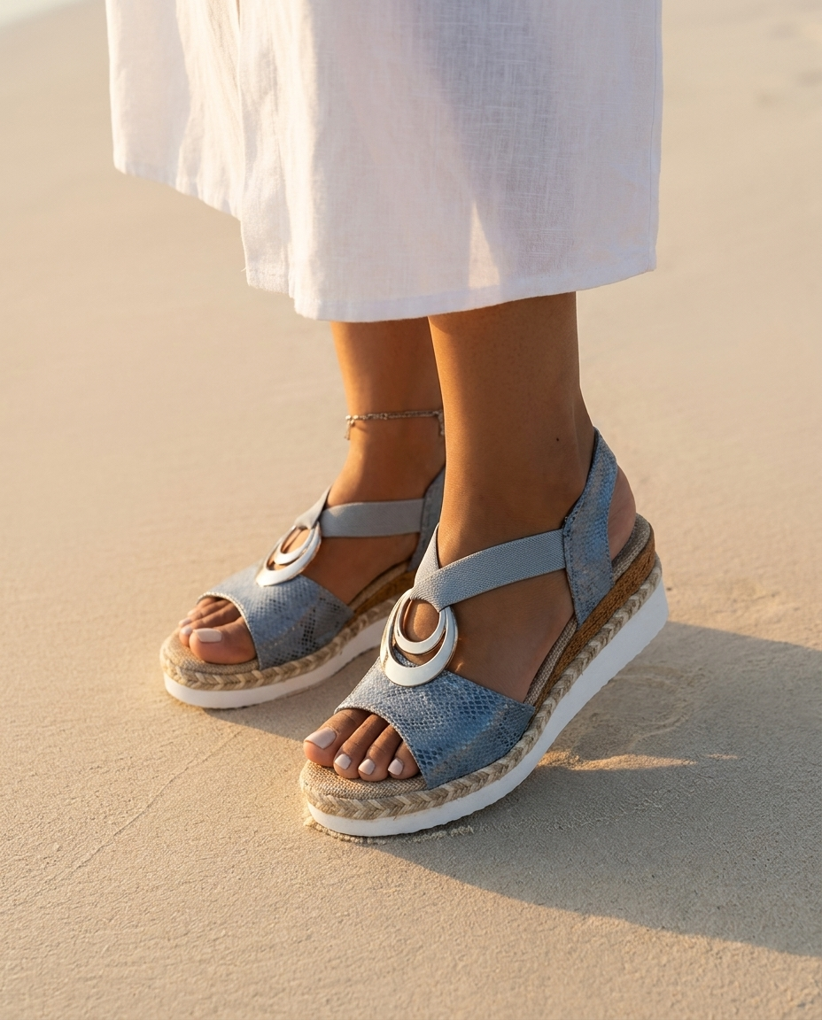 Sandali ergonomici Alizé - Blu