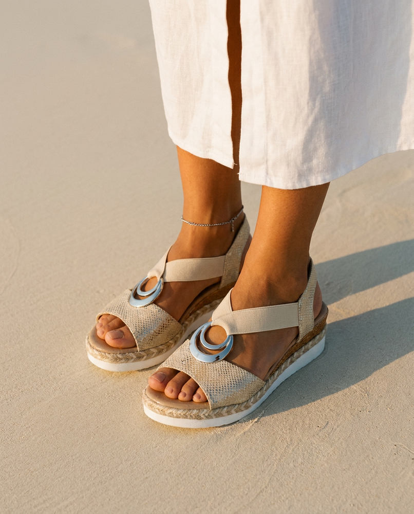 Alizé Ergonomische Sandalen - Beige Image