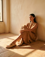 Garbí Premium-Sandalen - Beige image 3