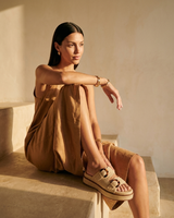 Garbí Premium-Sandalen - Beige image 6