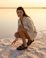 Sandali in pelle Zephyr - Espresso image 6